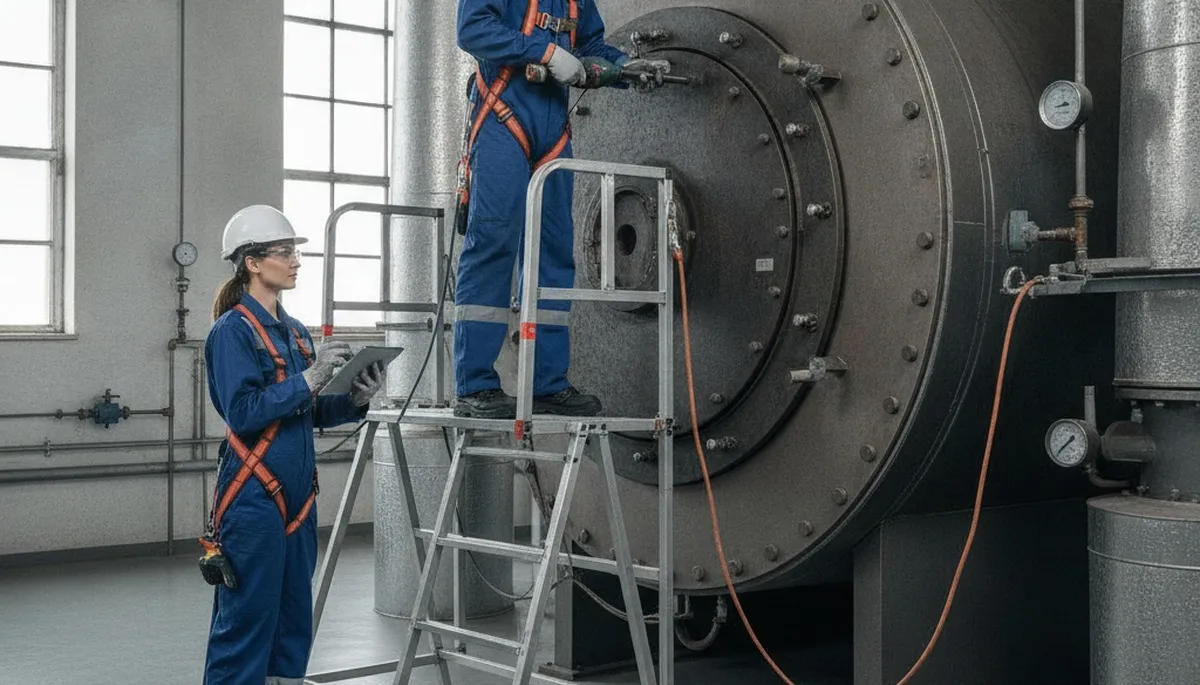 Boiler repair technician serving Wilmington, NC homes with fast diagnostics and expert plumbing service