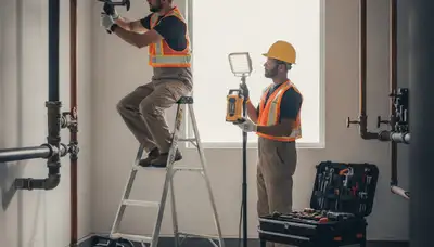 Emergency plumber repairing a leak for Wilmington, NC homes