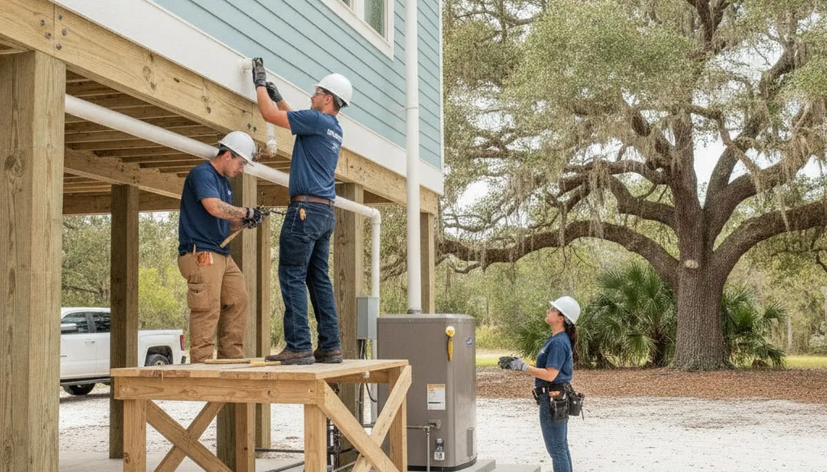Wilmington, NC plumber providing professional plumbing repair services for local homes and businesses