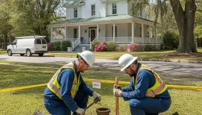 Wilmington, NC plumbing repair service for residential and commercial pipe and drain issues