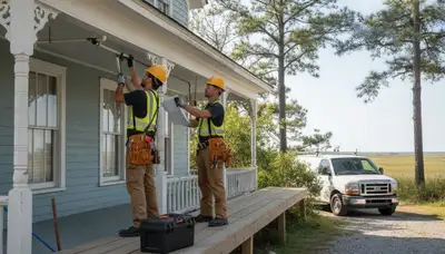 Wilmington, NC plumber repairing a plumbing issue for a local home or business