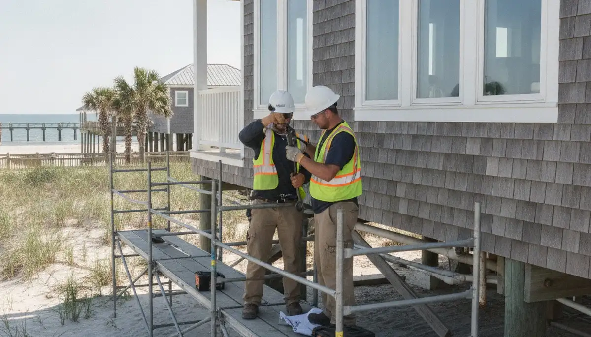 Plumber repairing a pipe in Wilmington, NC for reliable plumbing repair services