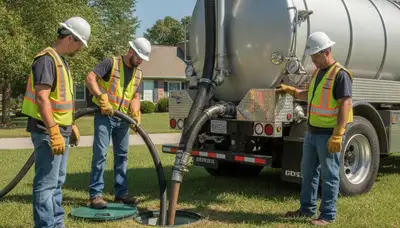Septic pumping service for Wilmington, NC homes by On Call Plumbers
