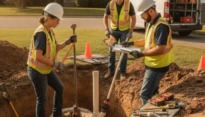 Septic repair service in Wilmington, NC for homes affected by rain and sandy soil conditions