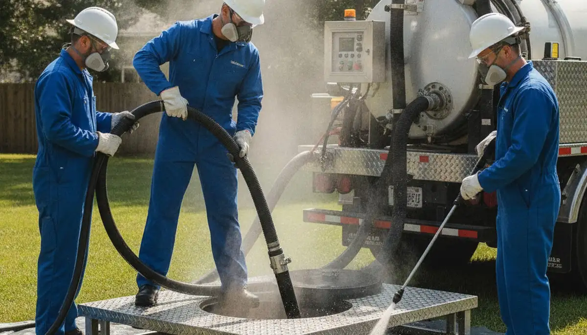 Septic tank cleaning service for Wilmington, NC homes by On Call Plumbers