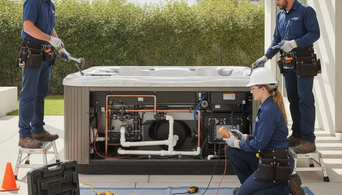 Spa repair service for Wilmington, NC homes by On Call Plumbers