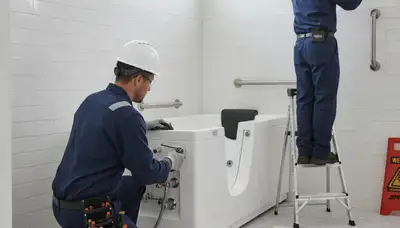 Walk-in tub installation for Wilmington, NC homes by On Call Plumbers